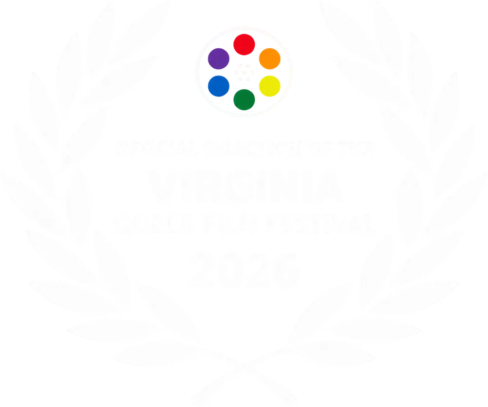Virginia Queer Film Festival official selection laurel